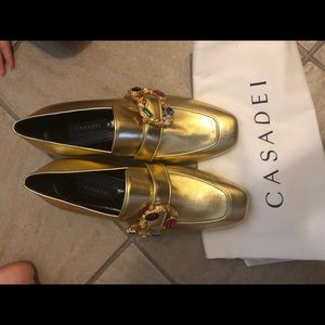 Casadei loafers( brand new with box)